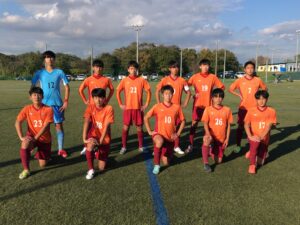 2021 関西クラブユースサッカー選手権(U-15)秋季大会 関西大会 準々決勝進出