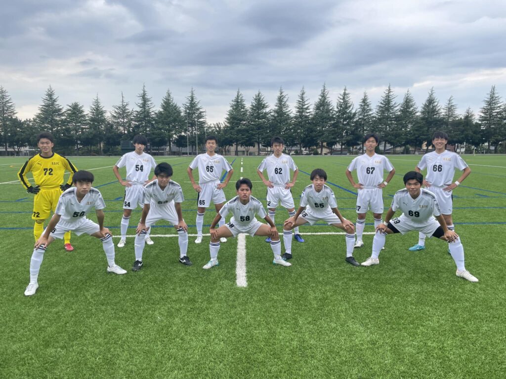 【S.S.FC U15 】 石川県リーグ　1部リーグ 4位で終了