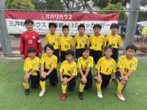【U-12活動報告】 三井のリハウス 東京都U-12サッカーリーグ 3部B